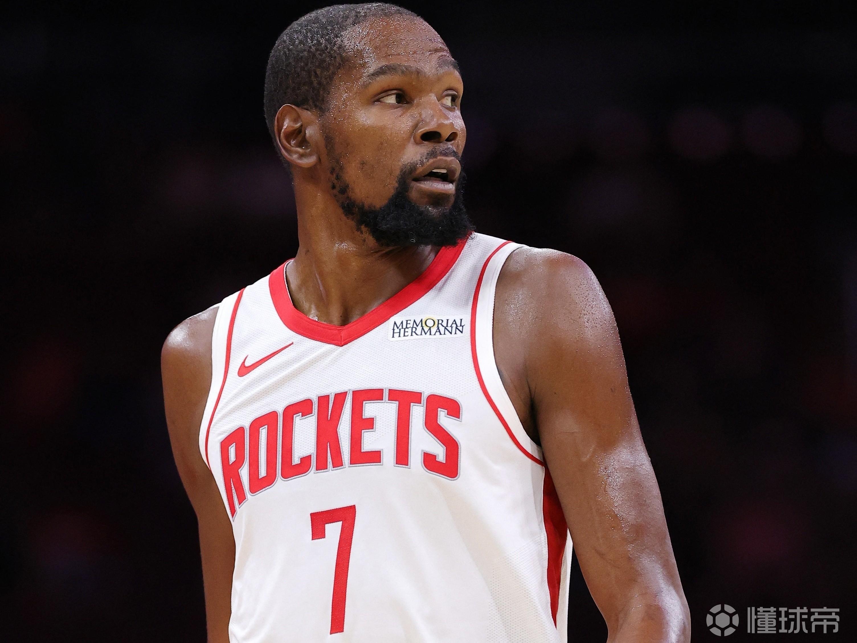 明日火湖大战G1，官方伤病报告显示杜兰特右膝挫伤出战成疑