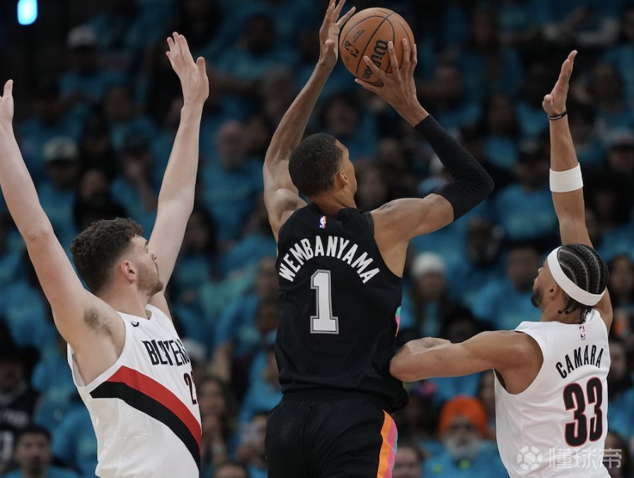 没悬念了？ESPN预测G2胜率：马刺高达81.9%，开拓者仅18.1%